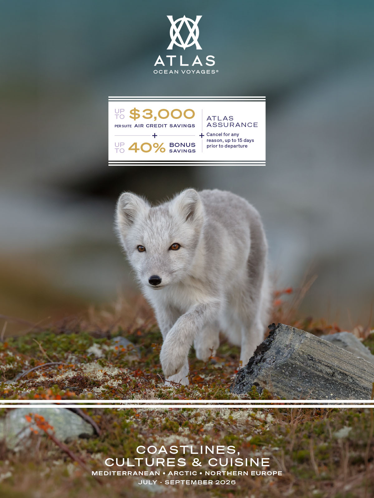 Atlas Ocean Voyages — Direct Mail 2026